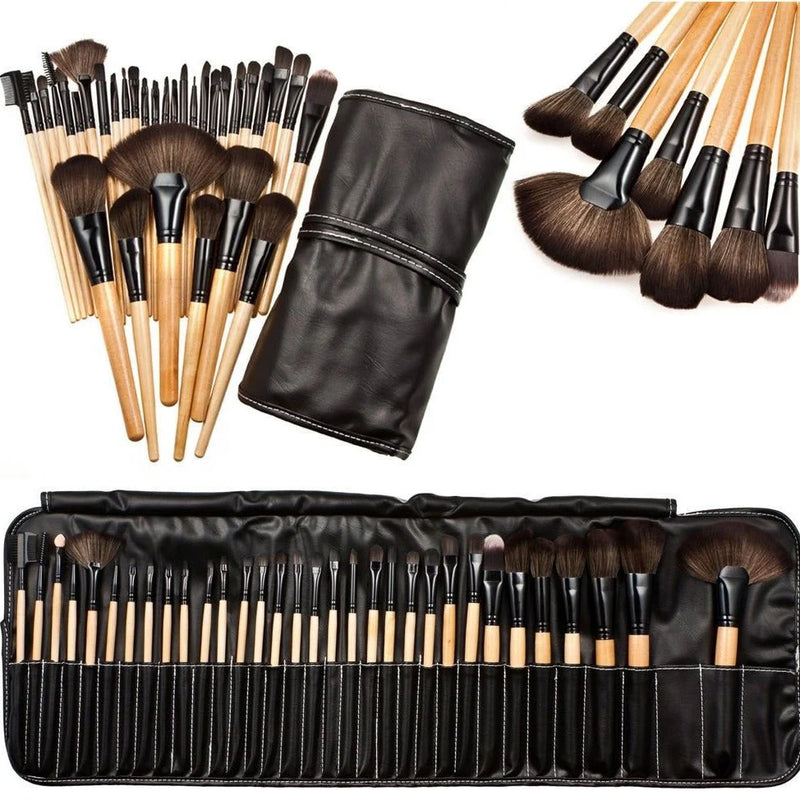 High-Quality 32-Piece Beauty Brush Set