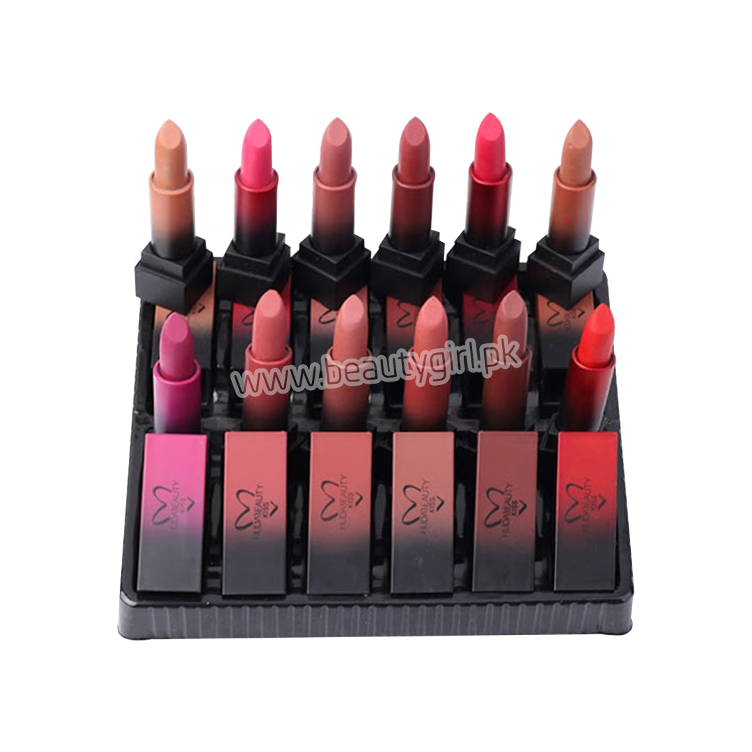 Bullet Matte Lipstick Collection – 12 Shades