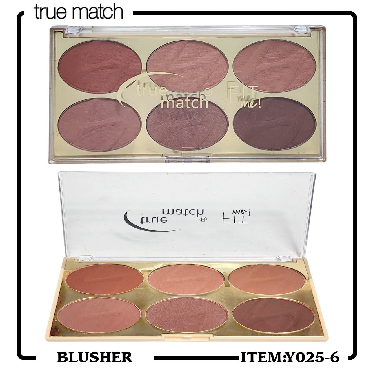 True Match Fit Me 6 Colors Blush