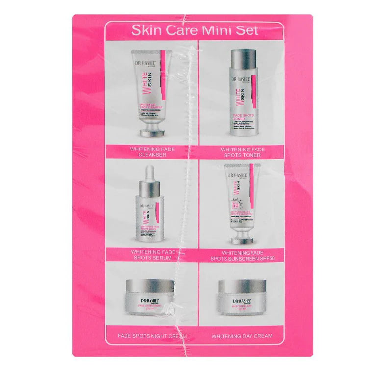 DR.Rashel 6 PC Whitening fade dark spots skin cleansing mini