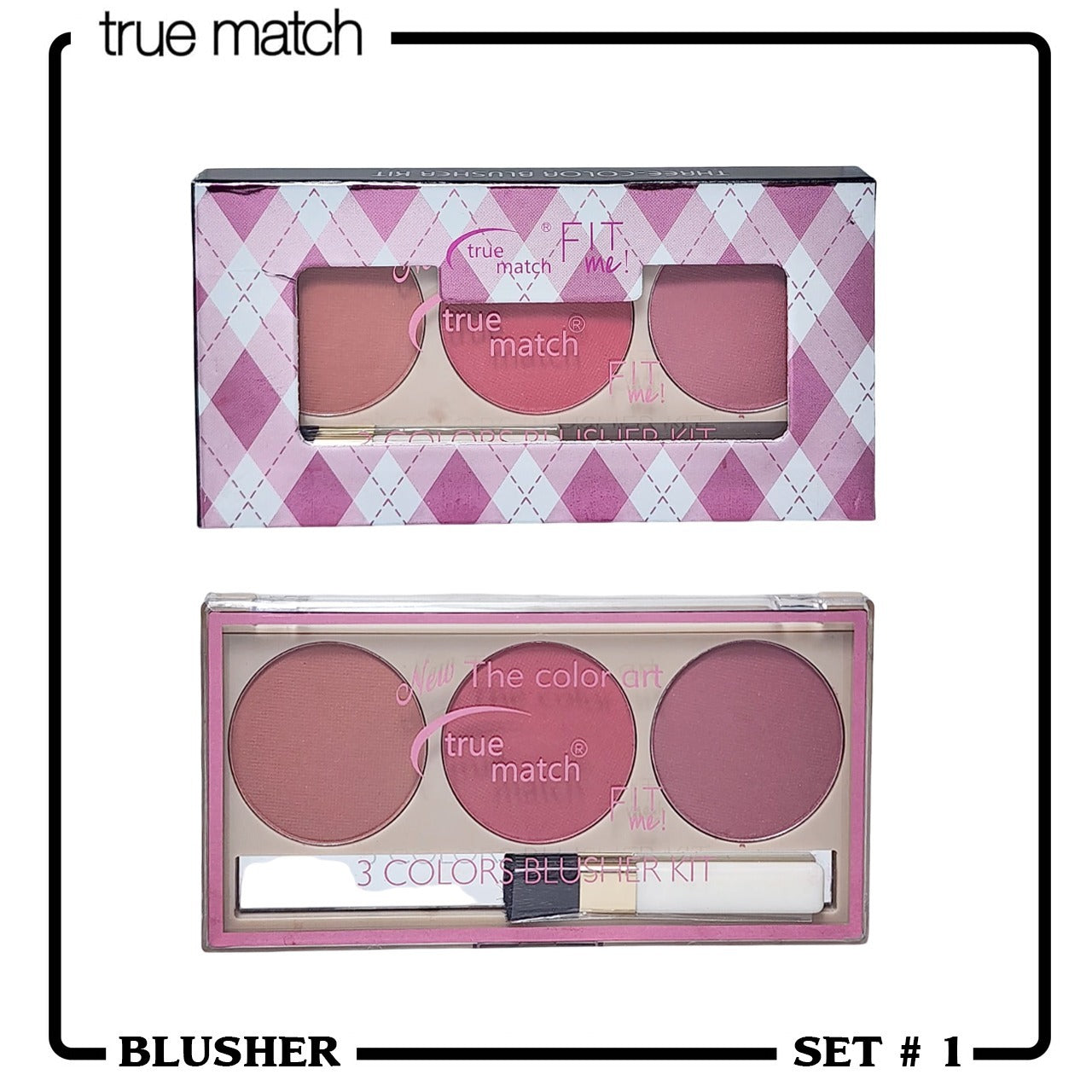 True Match Fit Me 3 Color Blush