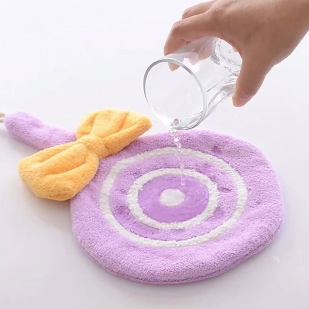 Super Soft Absorbent Hanging Towel Pack Of 2