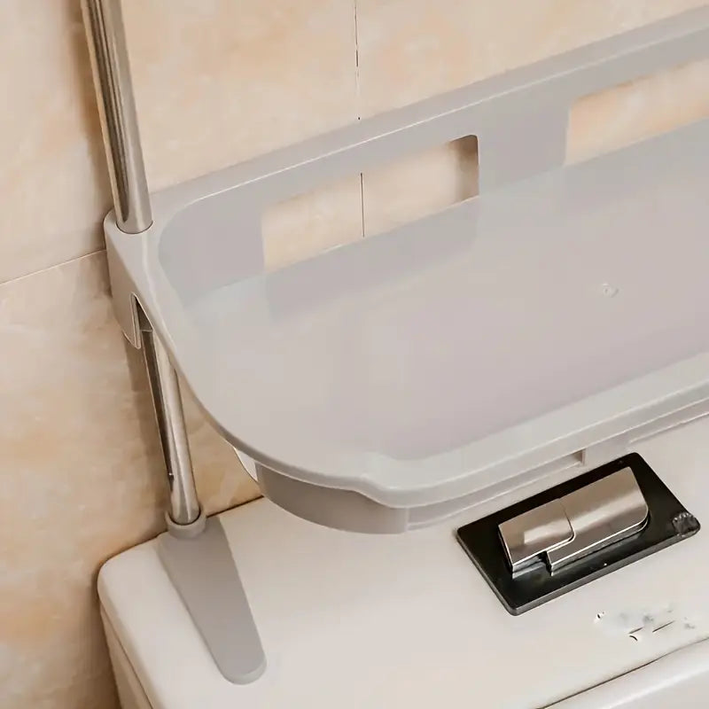 Multifunctional 3 Tier Space-Saving Wall-Mounted Bathroom Storage Rack Shelves For Toiletries & Essentials