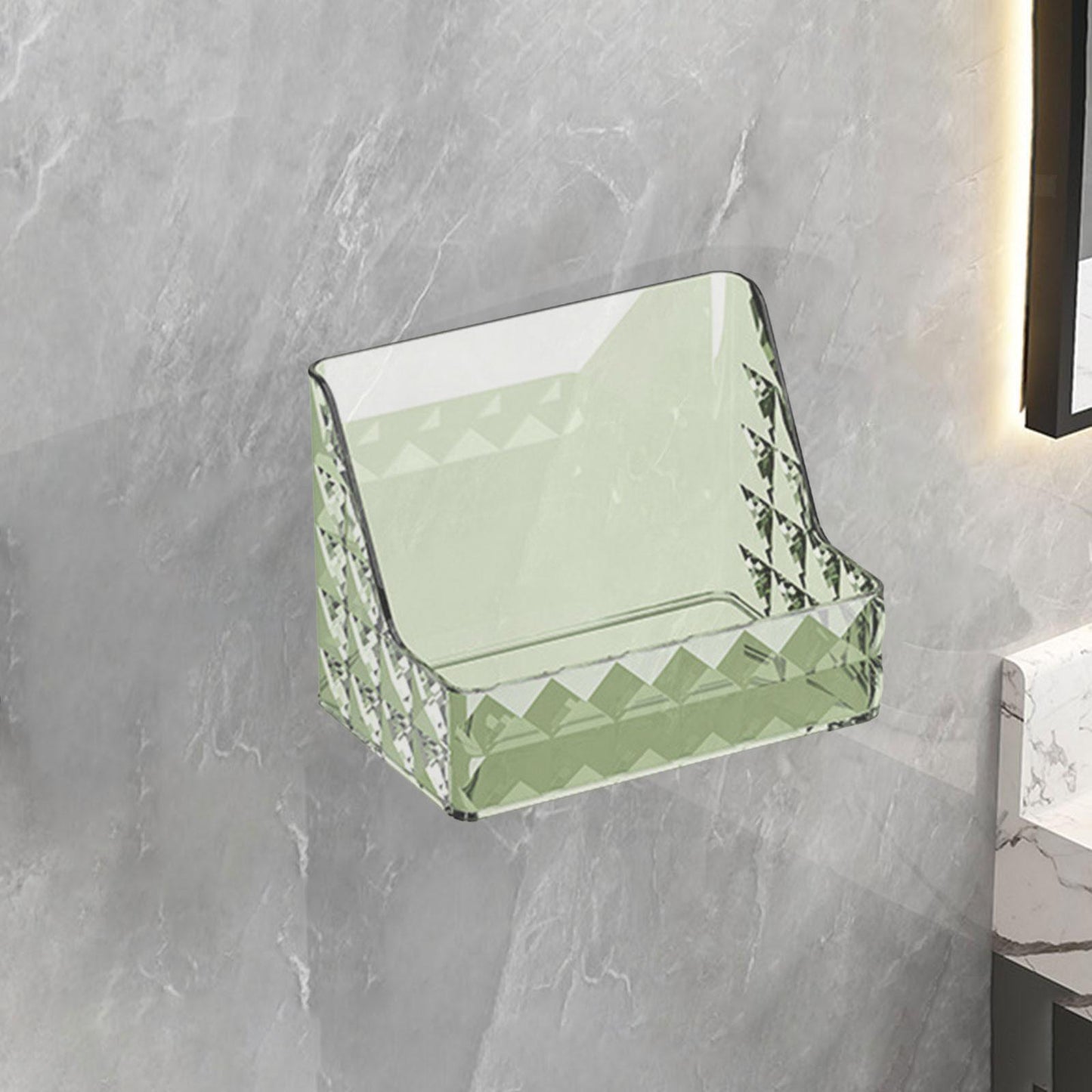 Multifunctional Wall Mounted Makeup Organizer Storage Box