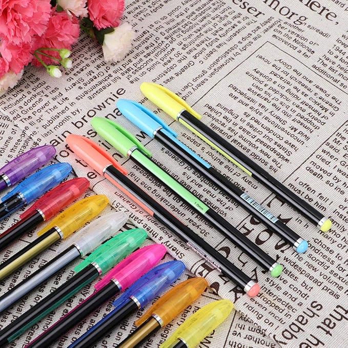 Neon Color 1.0mm Pen Set of 12Pcs