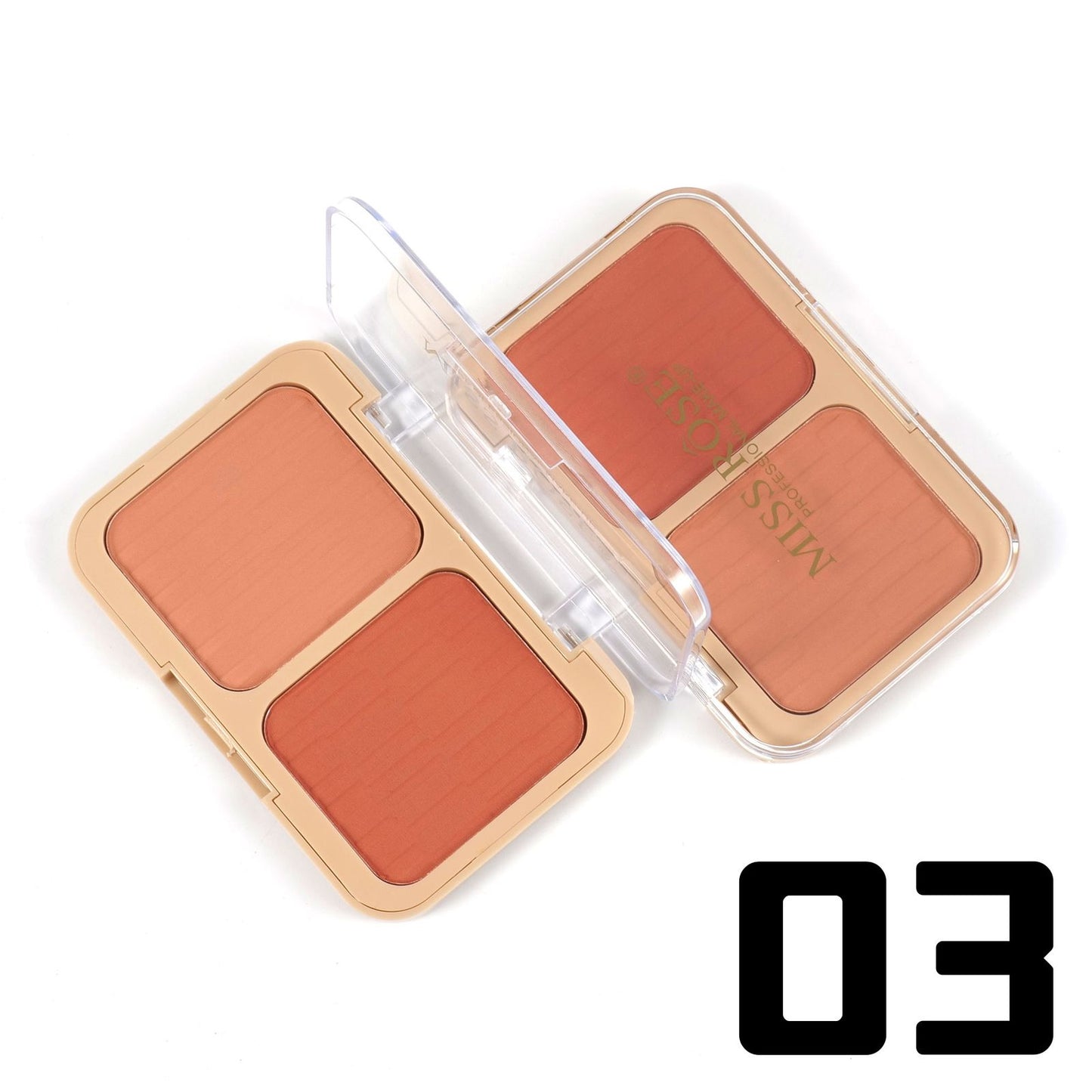 Miss Rose 2-Color Blush Palette