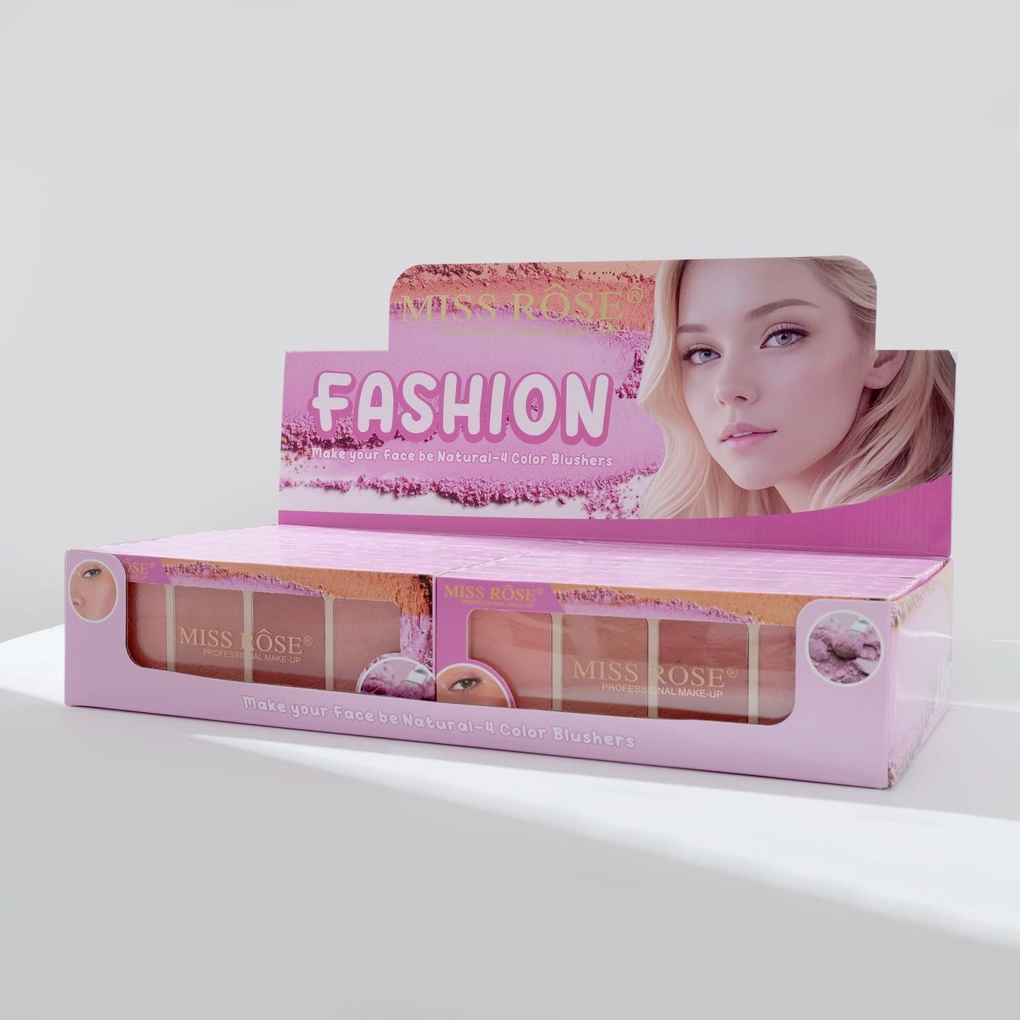 Miss Rose Butter Blend 4-Color Blush Palette