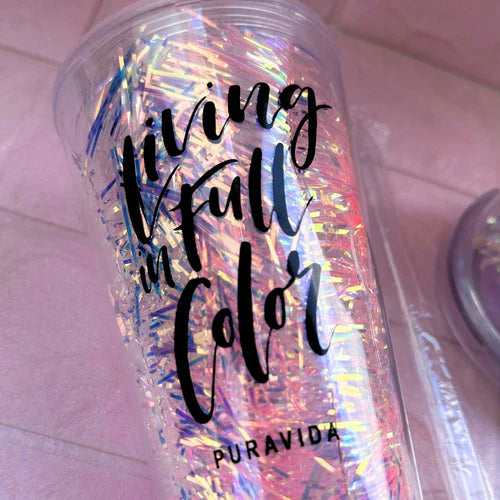 Living In Full Color Cute Creative Drinking Water Sipper Cup