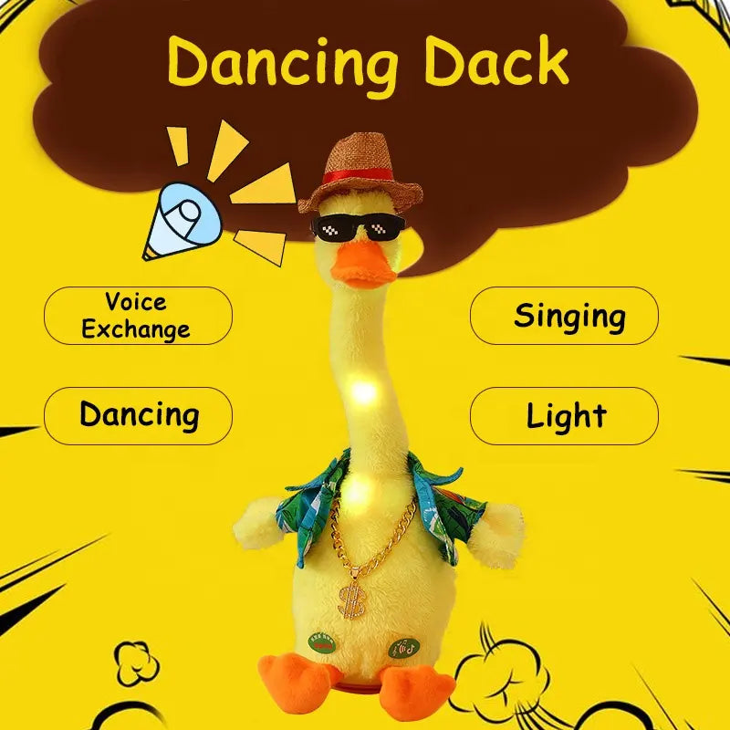 Cute Dancing and Talking Duck Toy