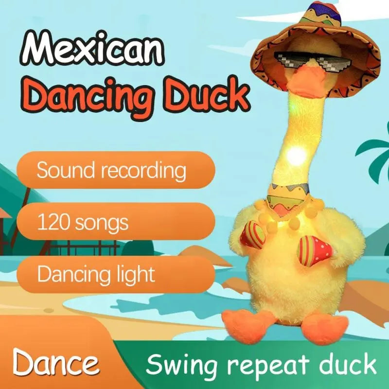 Cute Dancing and Talking Duck Toy