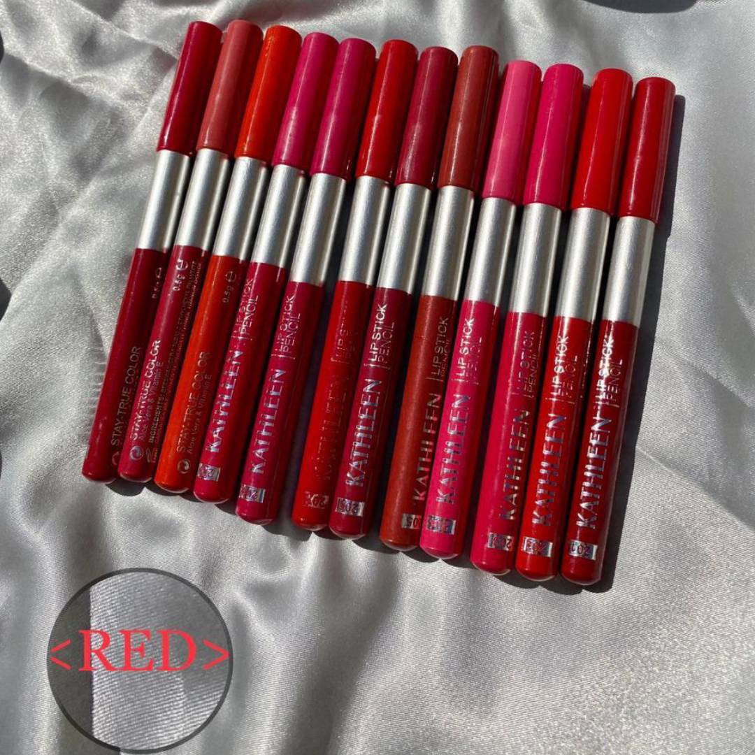 Kathleen Lipstick Pencil pack of 12pcs