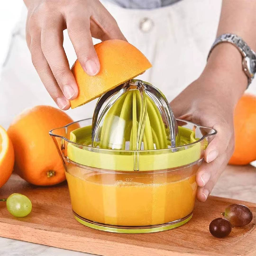 Multifunction Manual Hand Squeezer 4in1 Juicer With Grater Acrylic