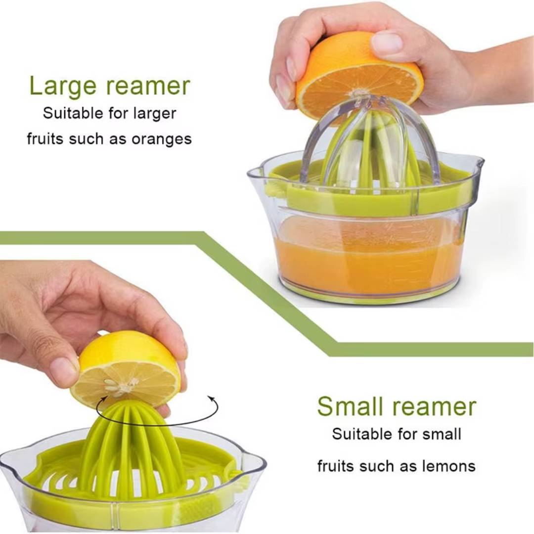 Multifunction Manual Hand Squeezer 4in1 Juicer With Grater Acrylic