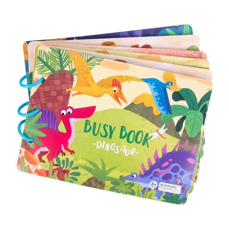 Early Childhood Quiet Book – Montessori-Inspired Learning Toy for Toddlers Kids Learning Book