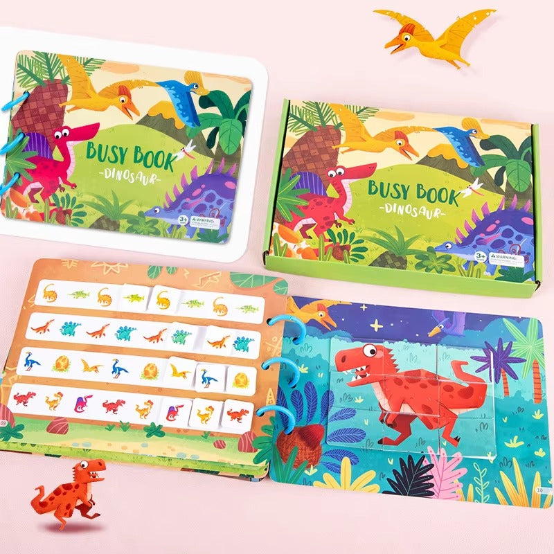 Early Childhood Quiet Book – Montessori-Inspired Learning Toy for Toddlers Kids Learning Book