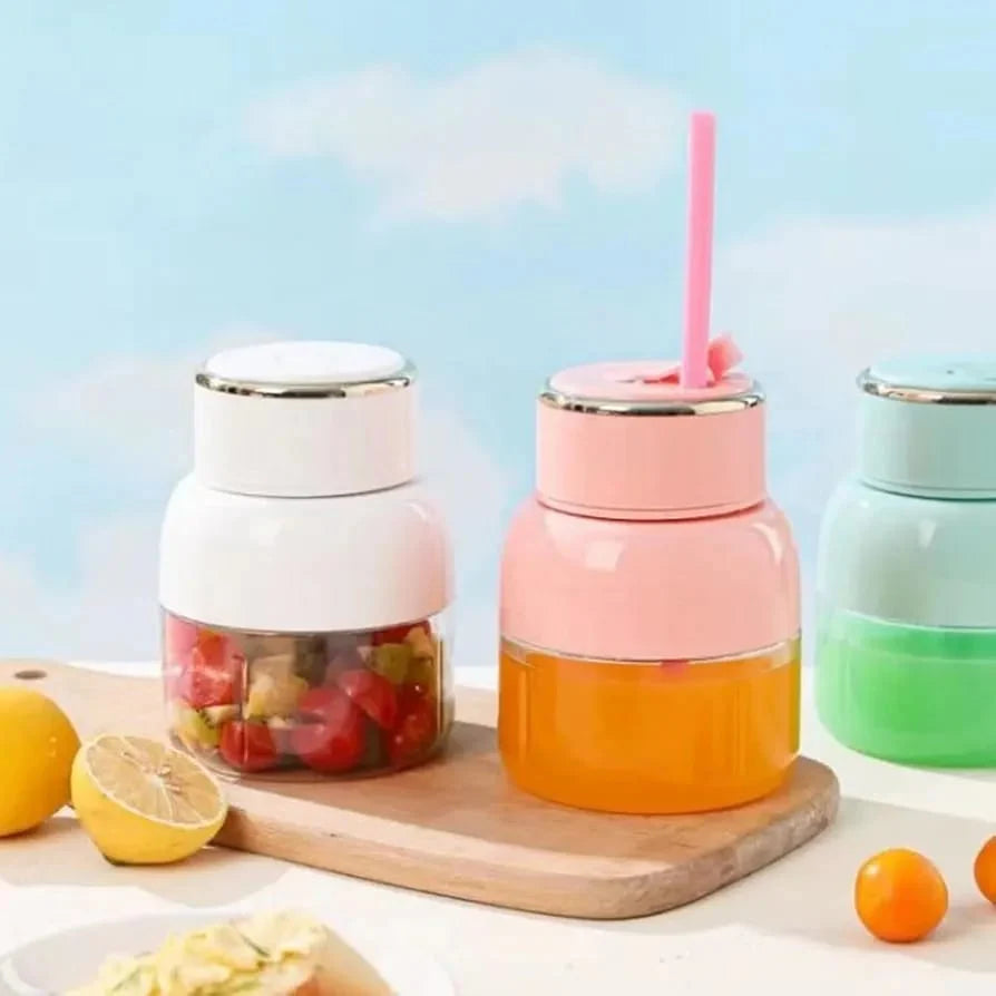 Mini Electric Juicer Mixer Shaker Bottle Portable Blender Cup