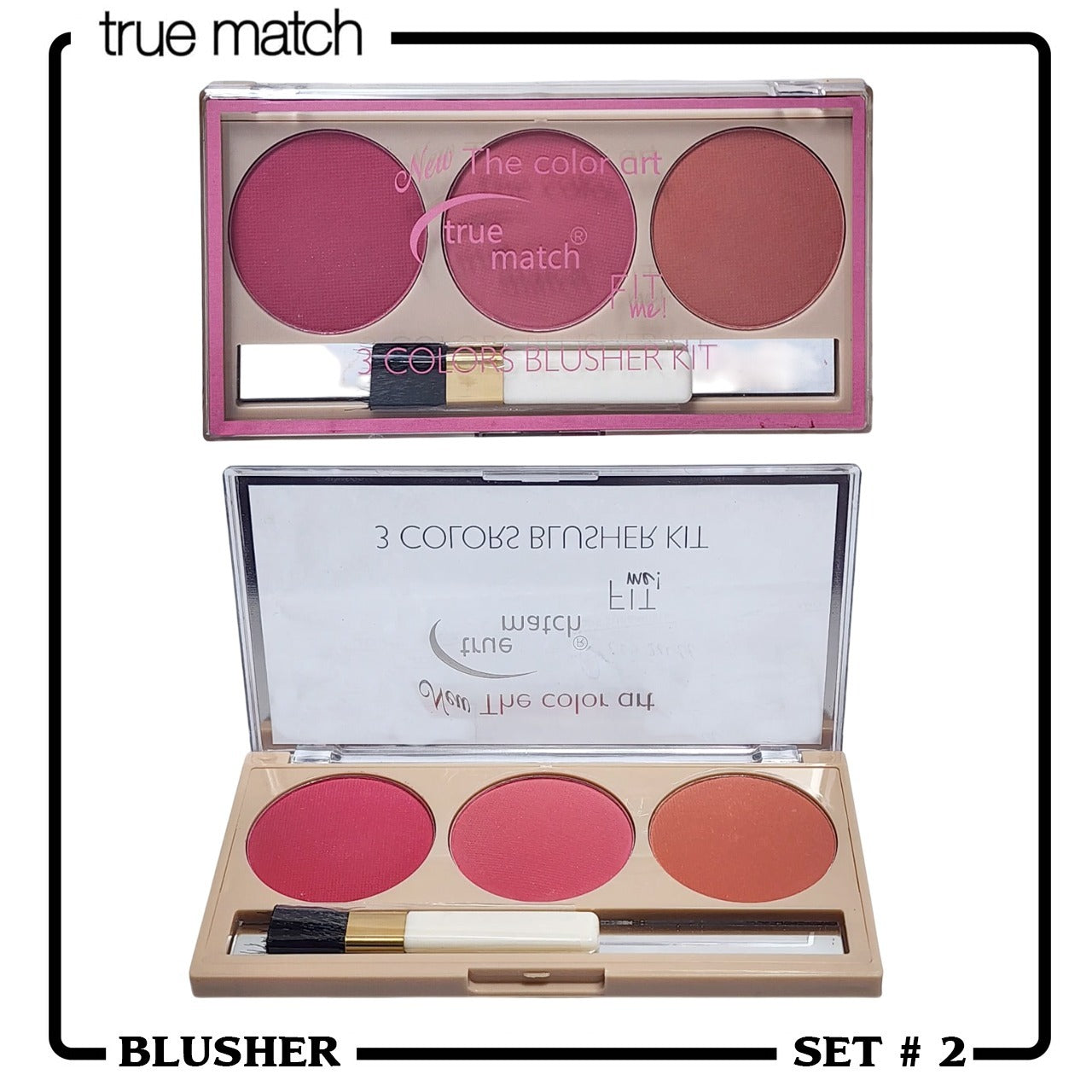 True Match Fit Me 3 Color Blush