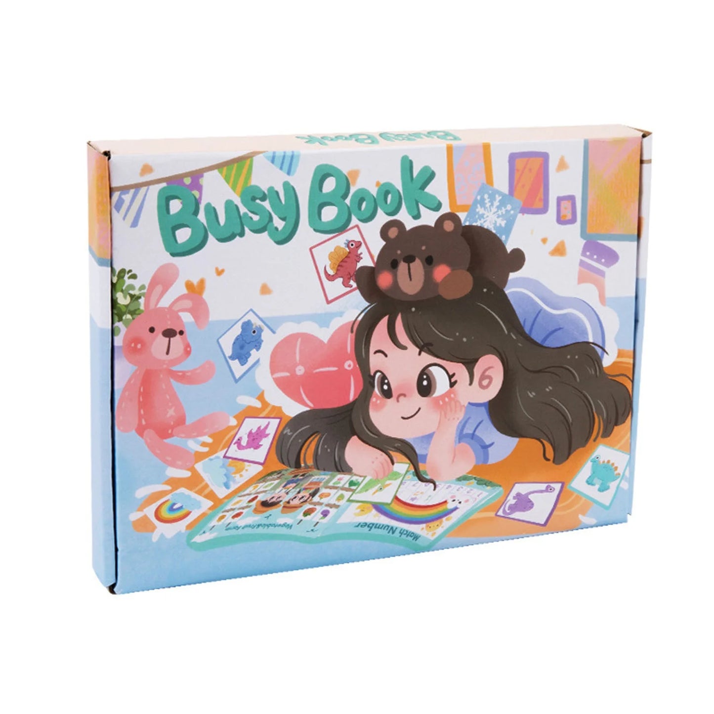 Early Childhood Quiet Book – Montessori-Inspired Learning Toy for Toddlers Kids Learning Book