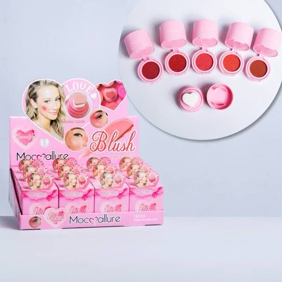 Mocallure Puff Blush On 6Pcs Set