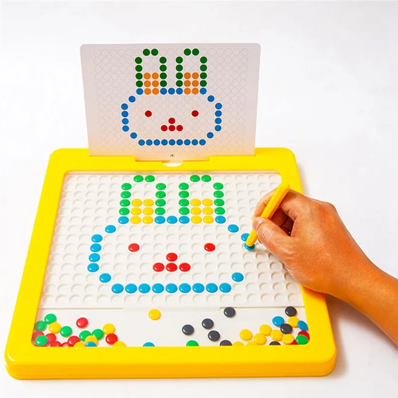Magnetic Beads Doodle Drawing Board For Toddlers