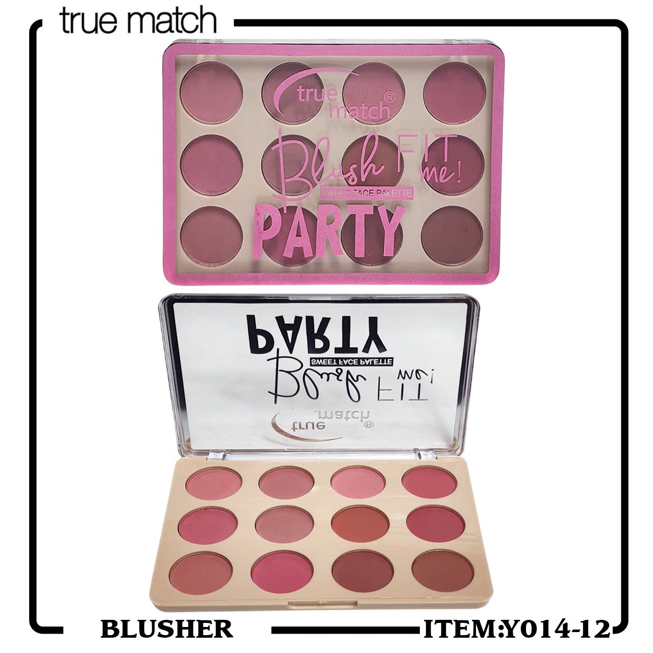 True Match Fit me 12 Colors Party Blush