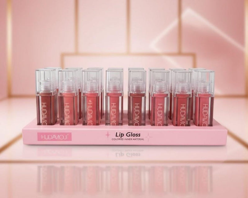 Hudamoji Luxe Shine 8-Color Lip Collection