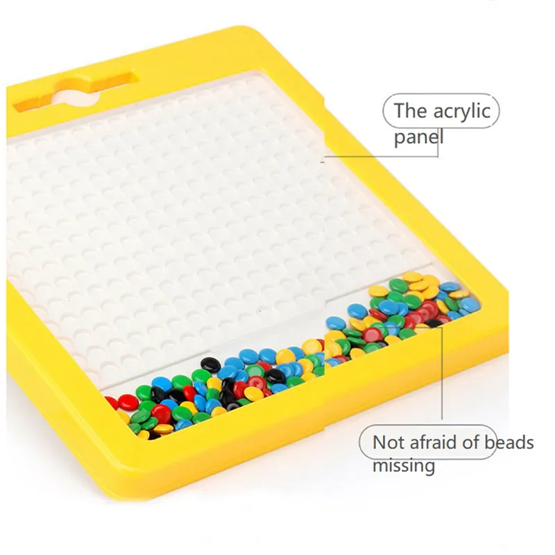 Magnetic Beads Doodle Drawing Board For Toddlers