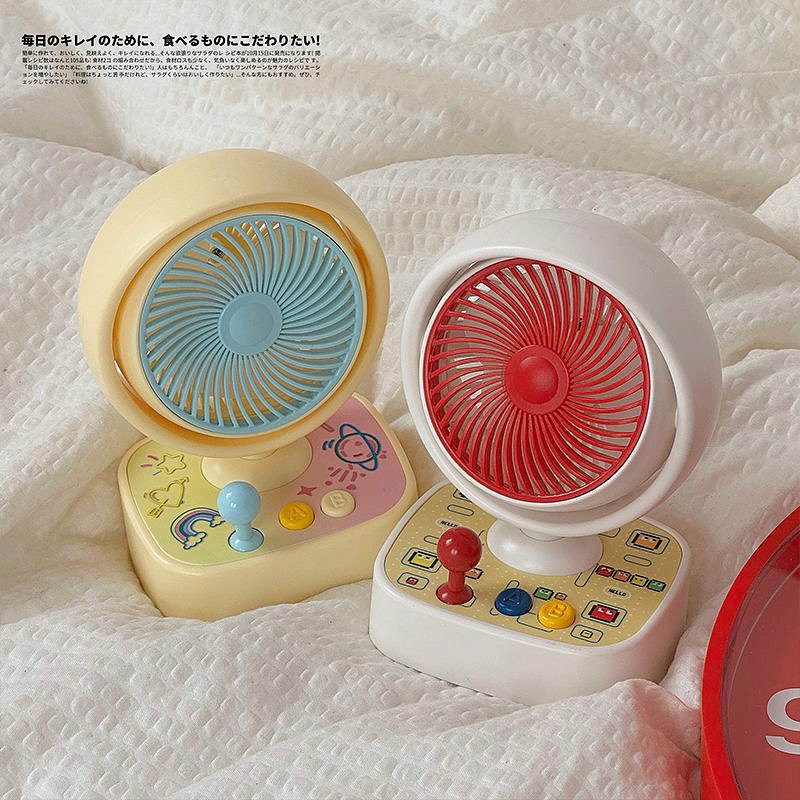 Portable And Rechargeable Fan With 3 Speed Mode For Kids Study Table