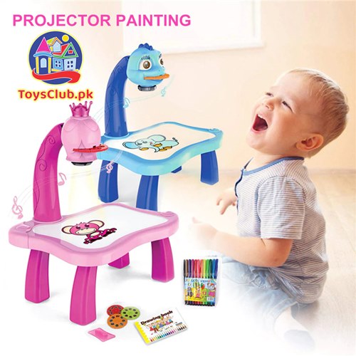 Children Led Projector Art Drawing Table
