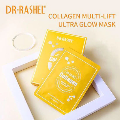 Dr Rashel Collagen Multi-Lift Ultra Glow Mask Pack of 10