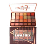 Emelie Paris Akoya Queen 24 Color Eyeshadow Palette Awesome Shades