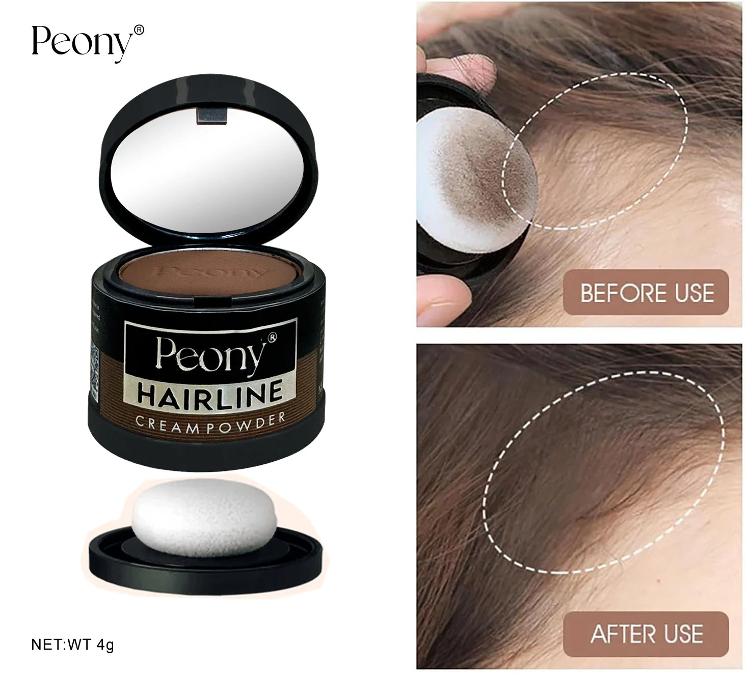 Peony Hairline Cream Powder