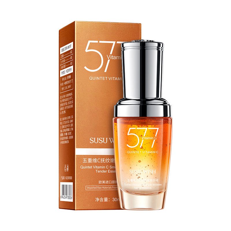 Susu Wish 577 Quintet Vitamin C Smooth Wrinkles Tender Essence
