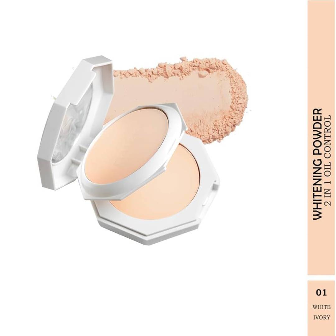 Maliao Prime & Fine Whitening Compact Powder Liquid Foundation - Radiant Perfection in a Cushion Compact