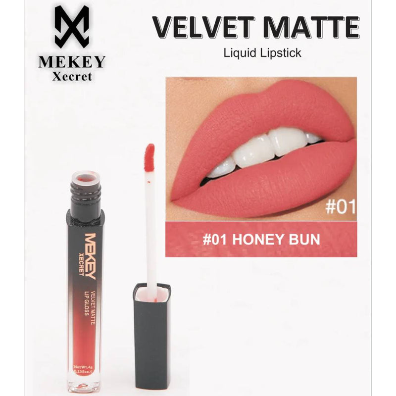 Mekey Xecret Velvet Matte Liquid Lip Gloss