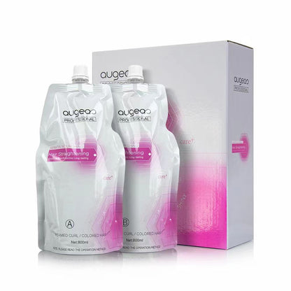 Augeas Rebonding Kit Pink 800ml Each Pouch