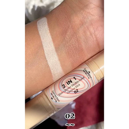 Miss Rose 2in1 Contour Plus Concealer Stick