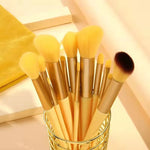 13 Pcs Makeup Brushes Set With Pouch Blending Beauty Soft Make Up Tool