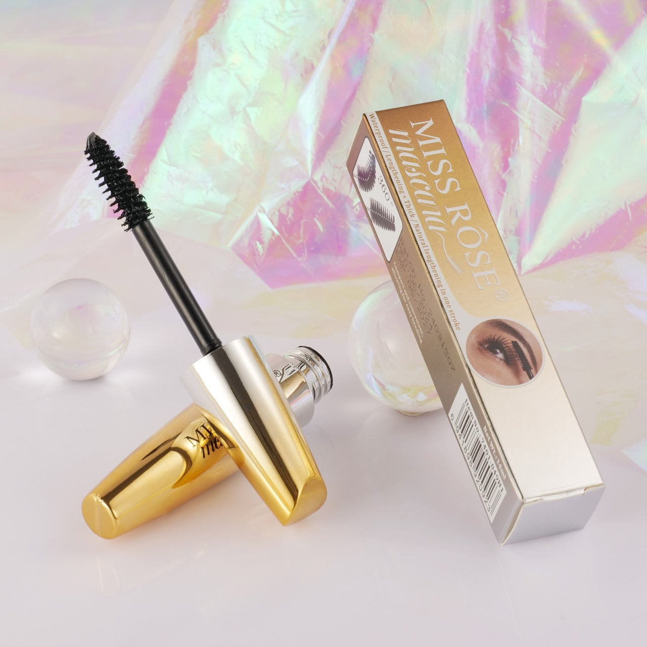 Miss Rose New Natural Lengthening One Stroke Infinity Lash Waterproof Mascara