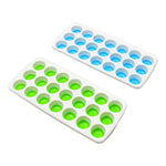 Silicon Pop Up Ice Cube Tray Mold With Lid