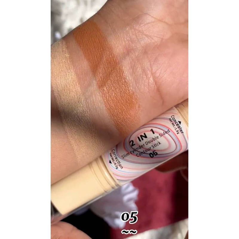 Miss Rose 2in1 Contour Plus Concealer Stick