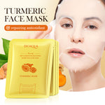 BIOAQUA Turmeric Anti-Oxidation Soothing Inhibition Acne Skin Facial Mask