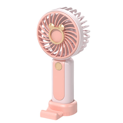 Handheld Mini Cross-Border Creative USB Rechargeable Fan