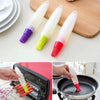 Oil Bottle With Brush Food Grade Silicone Cooking Oil BBQ Brushes