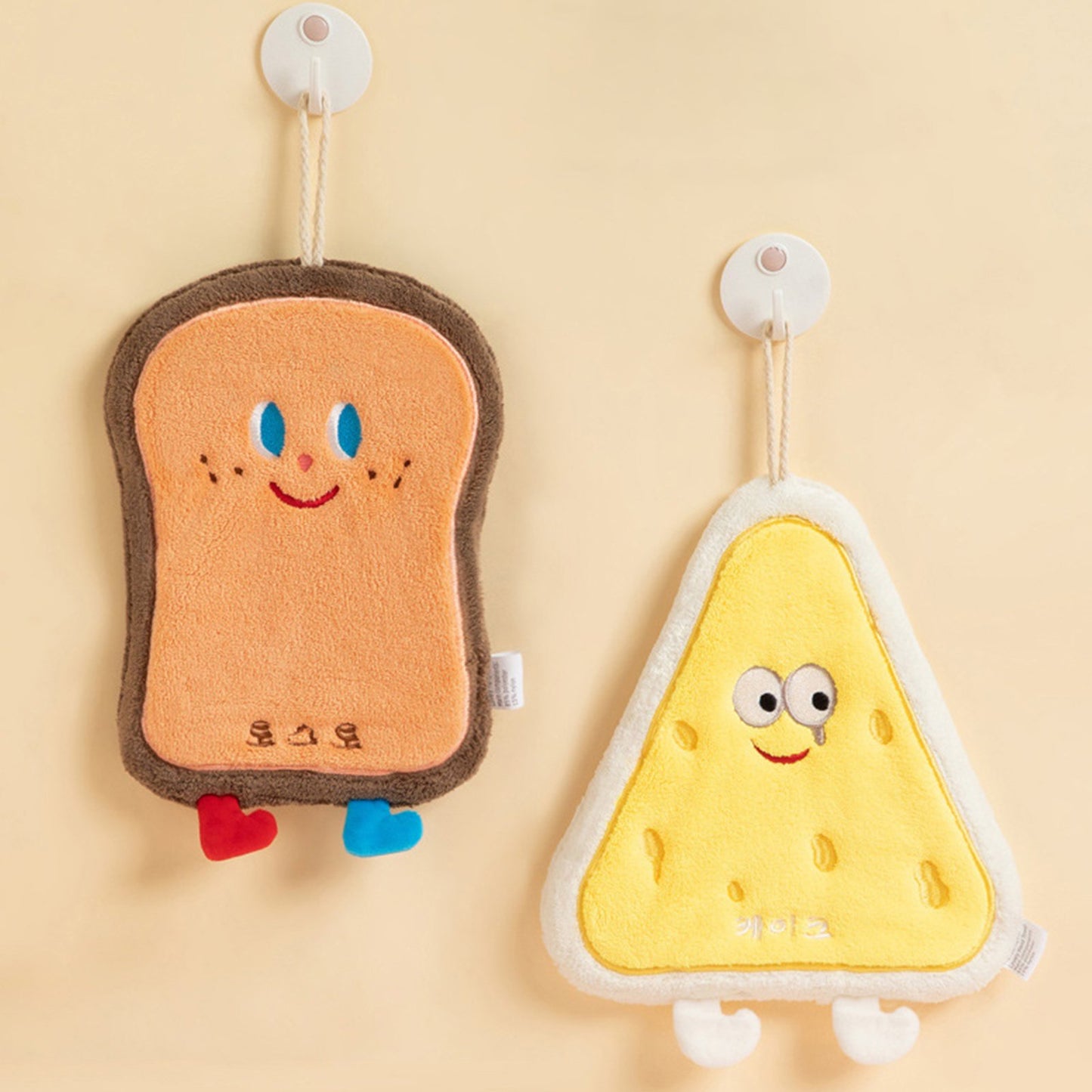 Cartoon Shape Coral Fleece Hand Towel