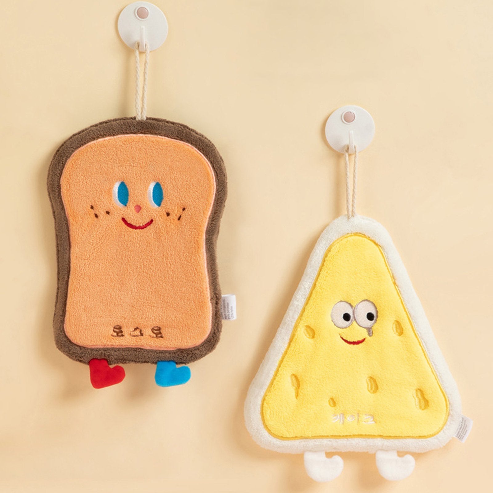 Cartoon Shape Coral Fleece Hand Towel