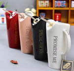 Fashion Straw Ceramics Mug Coffee Milk Tea Breakfast Drinkware Mug 480ml