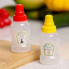 Mini Ketchup Bottles Easy To Carry Pack Of 2