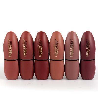 Miss Rose New Lip Shape Lipstick 6Pcs Set