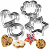 Stainless Steel Biscuit Cookie Cutter DIY Mold 12Pcs Set